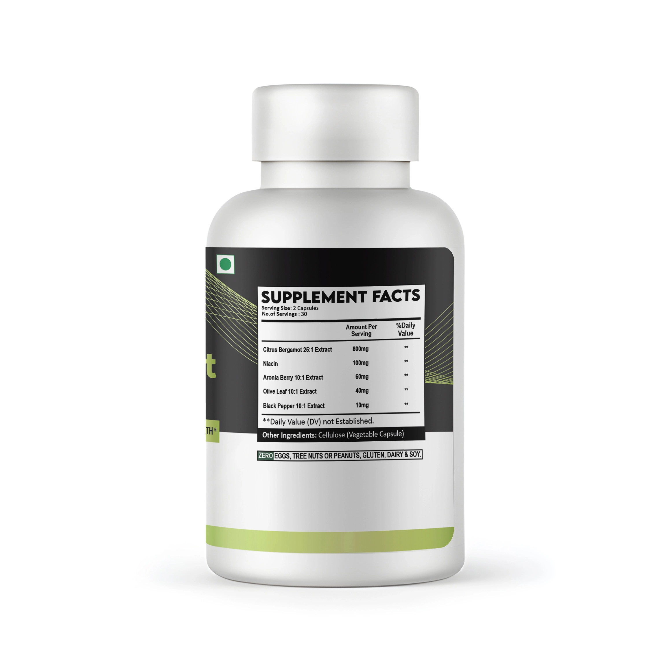 charmsveda citrus bergamot capsules – with niacin, aronia berry, olive leaf | immune & heart health | 60 capsules charmsveda citrus bergamot capsules – with niacin, aronia berry, olive leaf | immune & heart health | 60 capsules